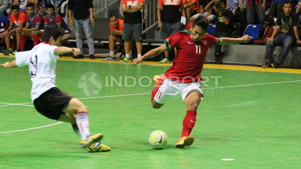 Timnas Futsal Indonesia (Merah) akan bertanding di China. - INDOSPORT